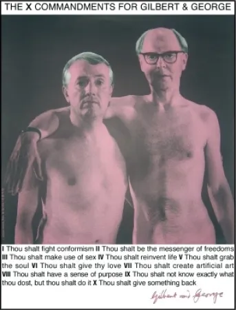 Siebdruck Gilbert & George - Autoportrait