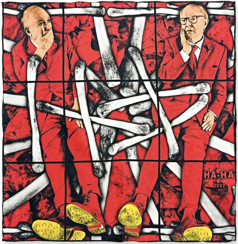 Multiple Gilbert & George - HAHA