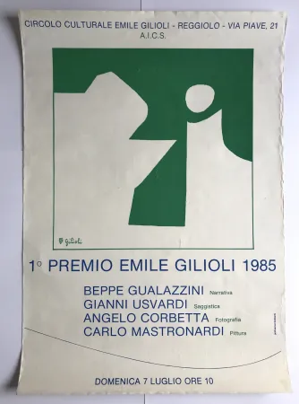 Plakat Gilioli - Circolo culturale Emilio Gilioli / Reggiolo