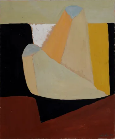 Keine Technische Gilioli - Composition, 1955 - Hand-signed
