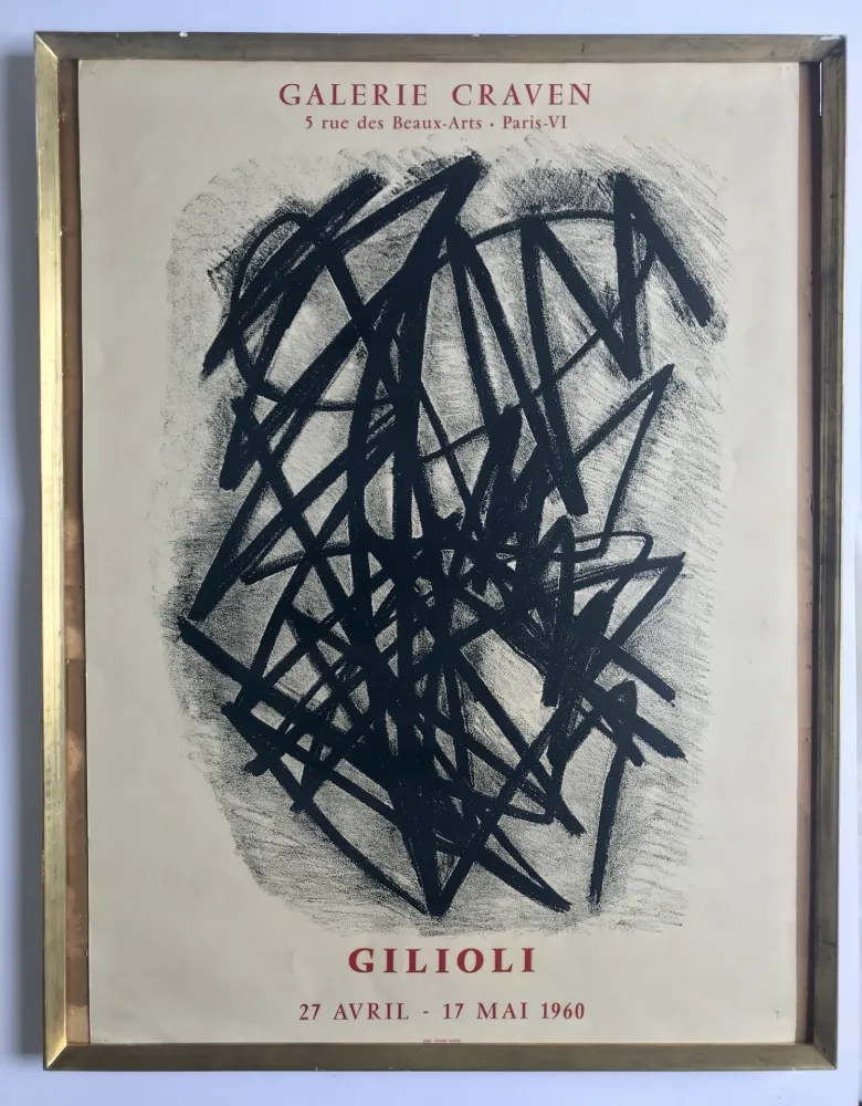 Plakat Gilioli - Galerie Craven