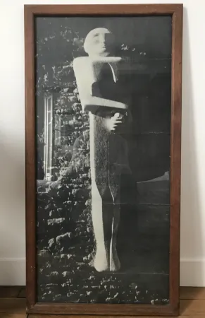 Keine Technische Gilioli - Tirage grand format du Monument aux martyrs du Vercors (dans son coffrage d'atelier)