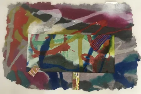 Monotypie Gilliam - Untitled