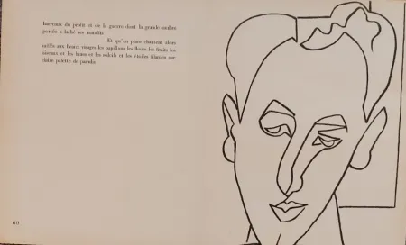 Lithographie Gilot - PAGES  D AMOUR 