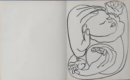 Lithographie Gilot - PAGES  D AMOUR SE 8  i