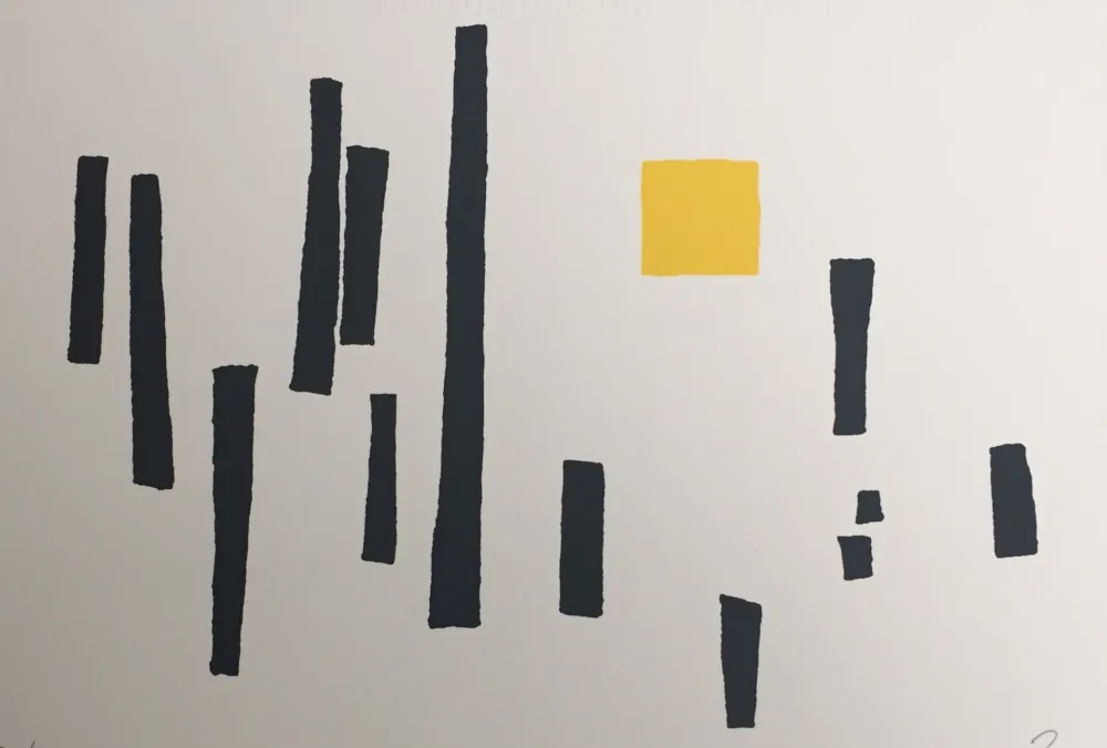 Siebdruck Goeritz  - Timbre