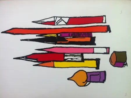 Siebdruck Goeritz  - Tours 