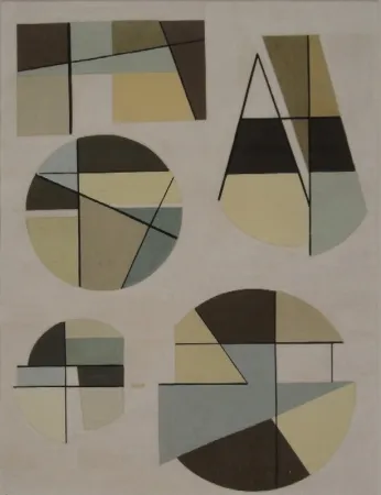 Monotypie Golubov - Untitled