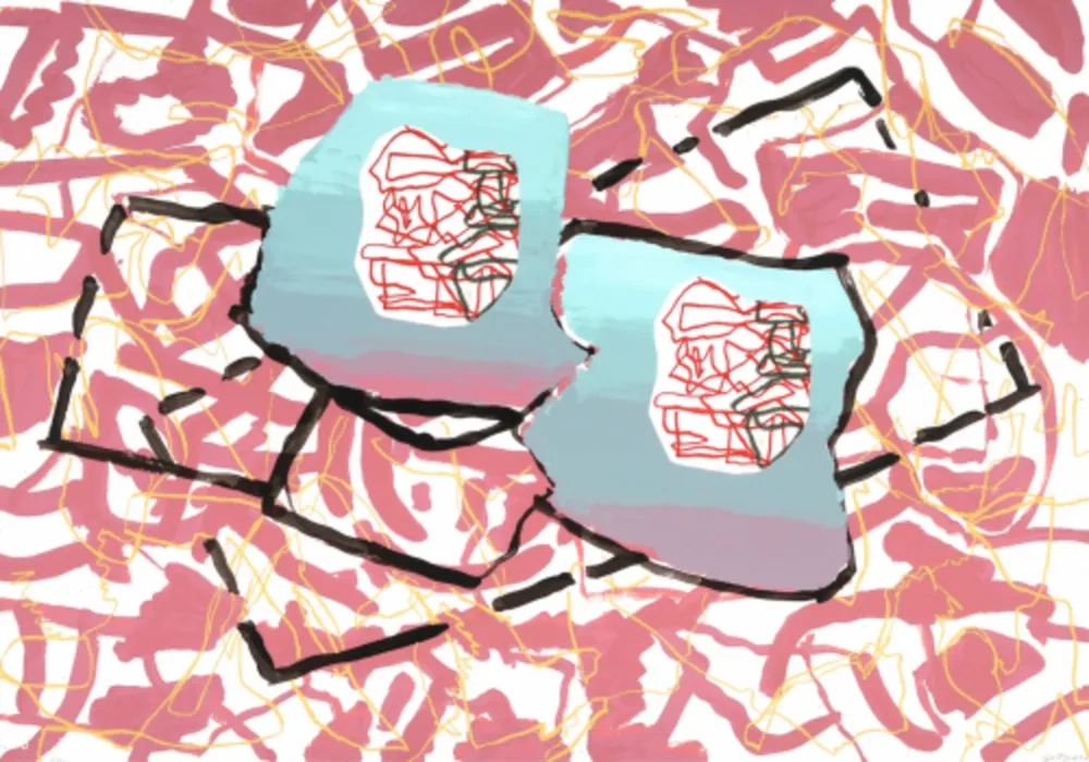 Siebdruck Gordillo - Espejismo