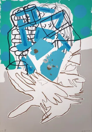 Siebdruck Gordillo - Federico Garcia Lorca