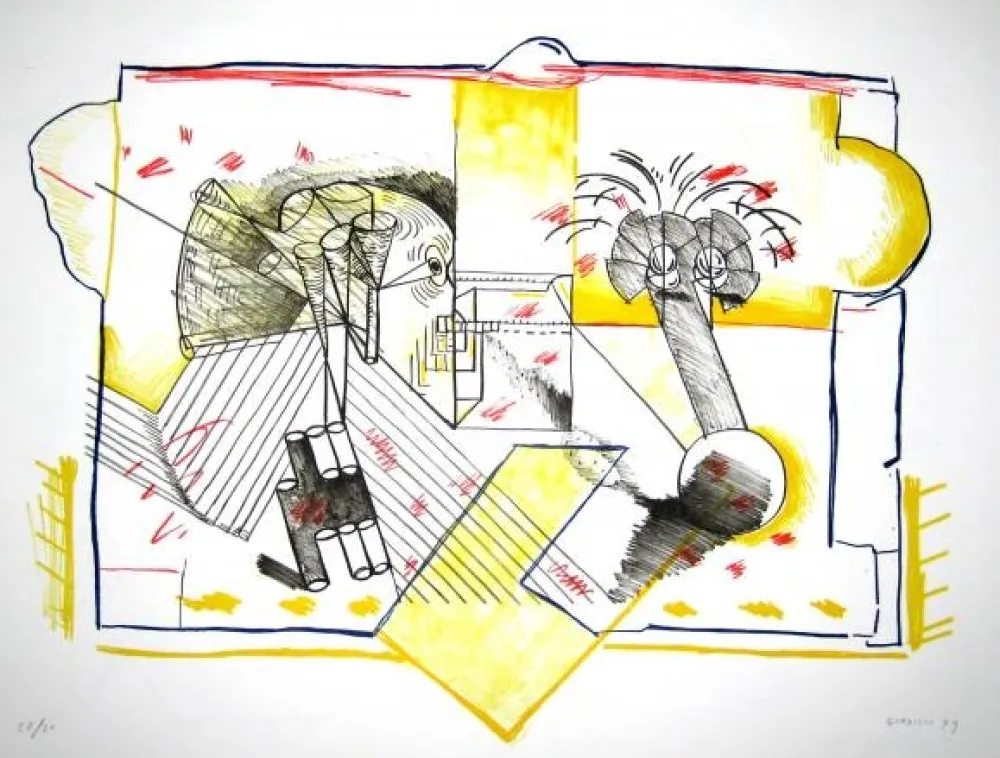 Siebdruck Gordillo - Sin titulo