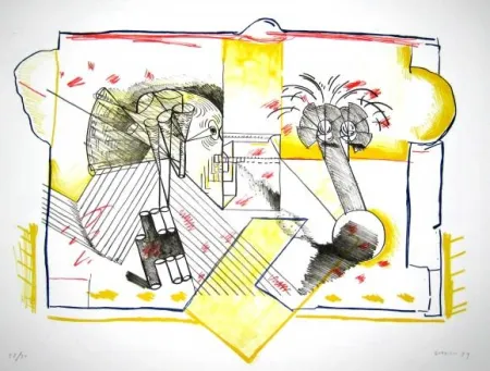 Siebdruck Gordillo - Sin titulo