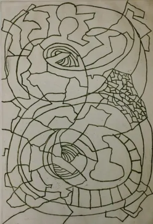 Radierung Gordillo - S/T