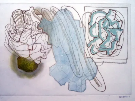 Radierung Und Aquatinta Gordillo - S/T