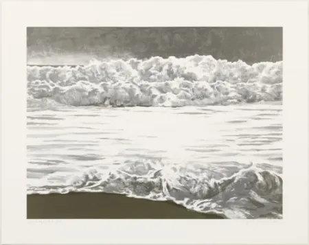 Lithographie Gornick - Sea edge	