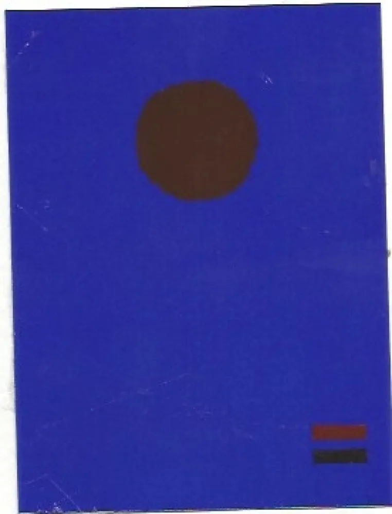 Siebdruck Gottlieb - Blue night