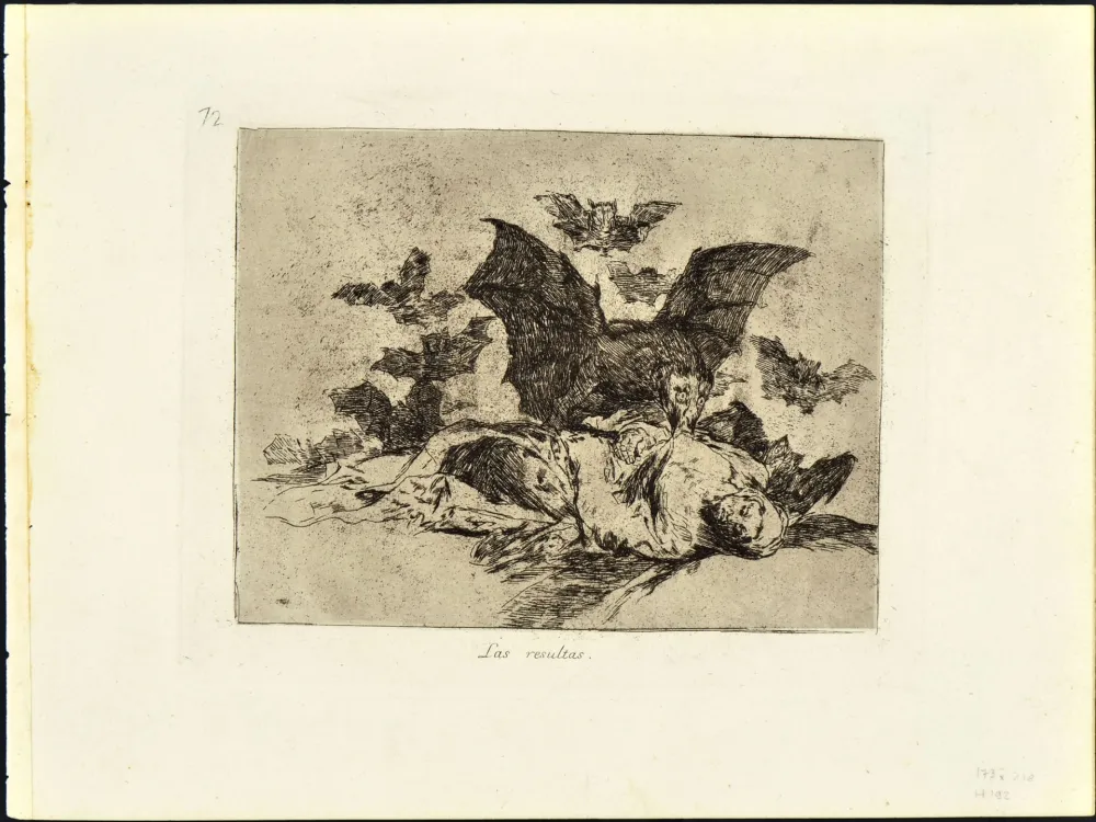 Radierung Und Aquatinta Goya - LAS RESULTAS