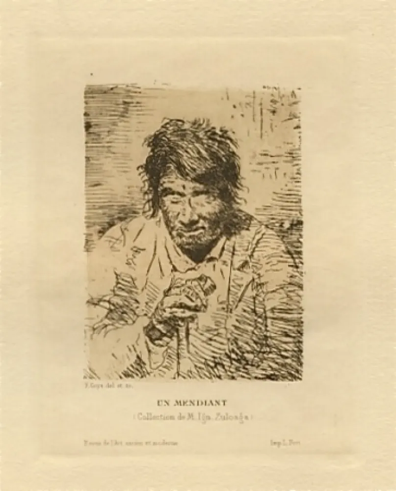 Stich Goya - Le mendiant (The Beggar)