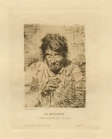 Stich Goya - Le mendiant (The Beggar)