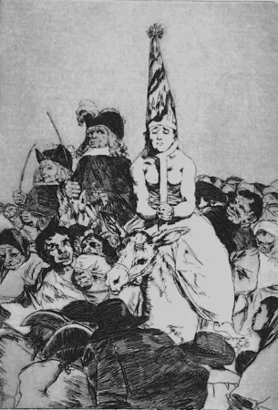 Radierung Und Aquatinta Goya - Nohubo remedio