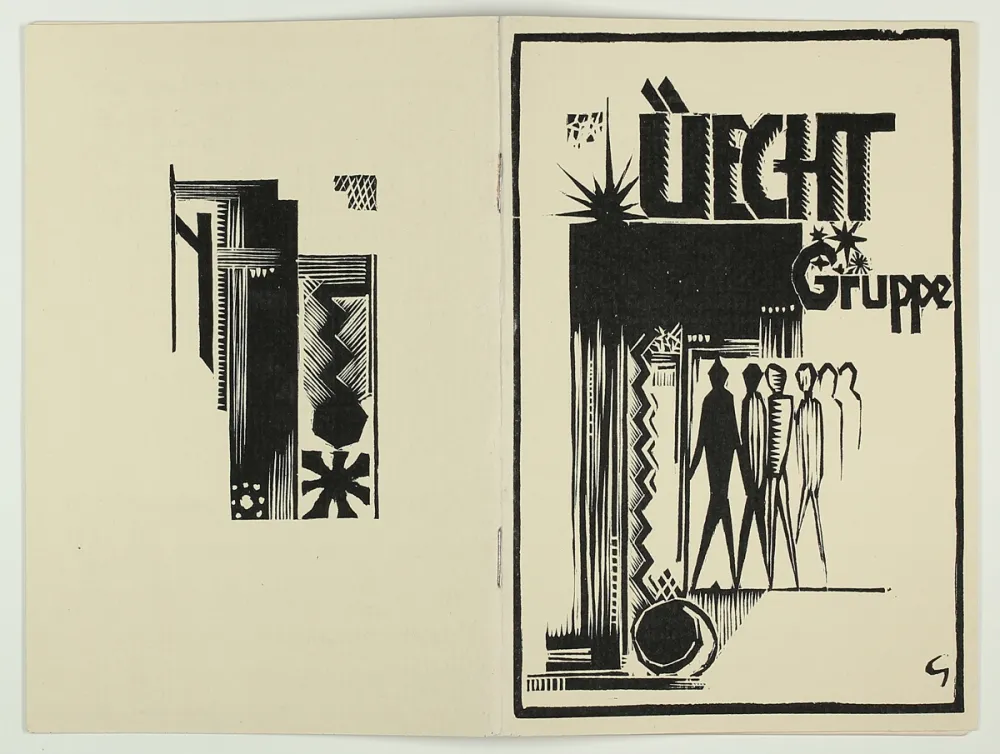 Holzschnitt Graf - Üecht-Gruppe