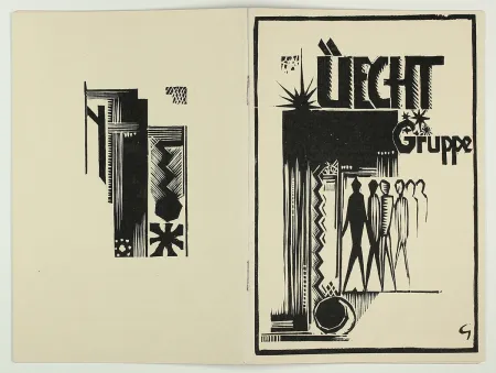 Holzschnitt Graf - Üecht-Gruppe