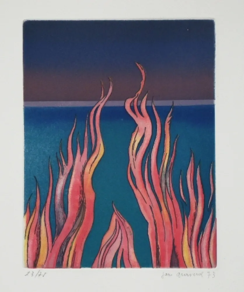 Radierung Und Aquatinta Graverol - Les divinités naturelles