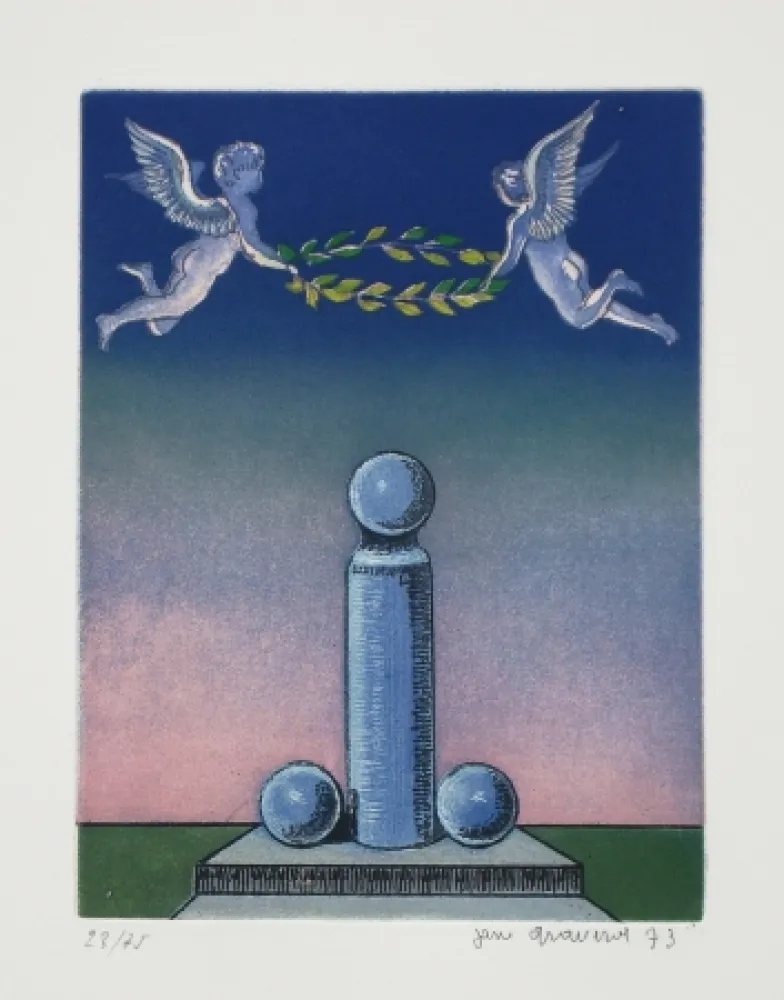 Radierung Und Aquatinta Graverol - Les divinités naturelles