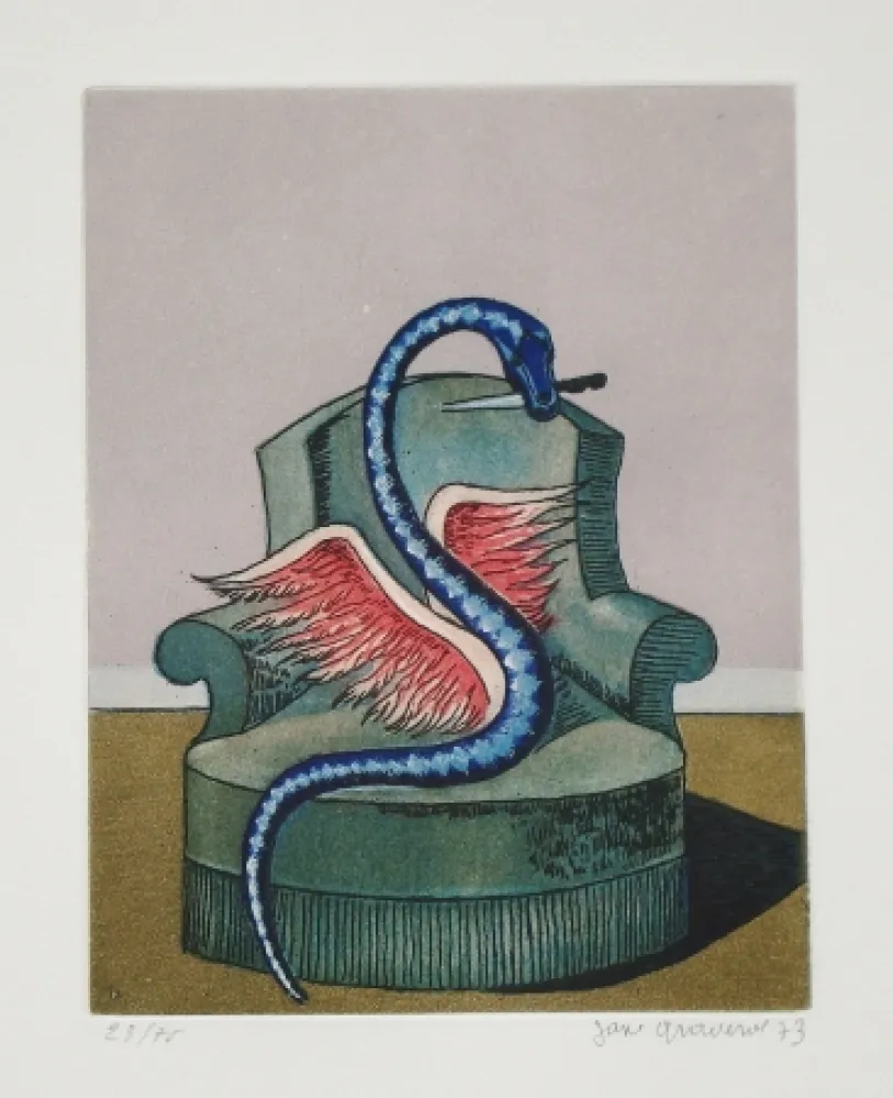 Radierung Und Aquatinta Graverol - Les divinités naturelles