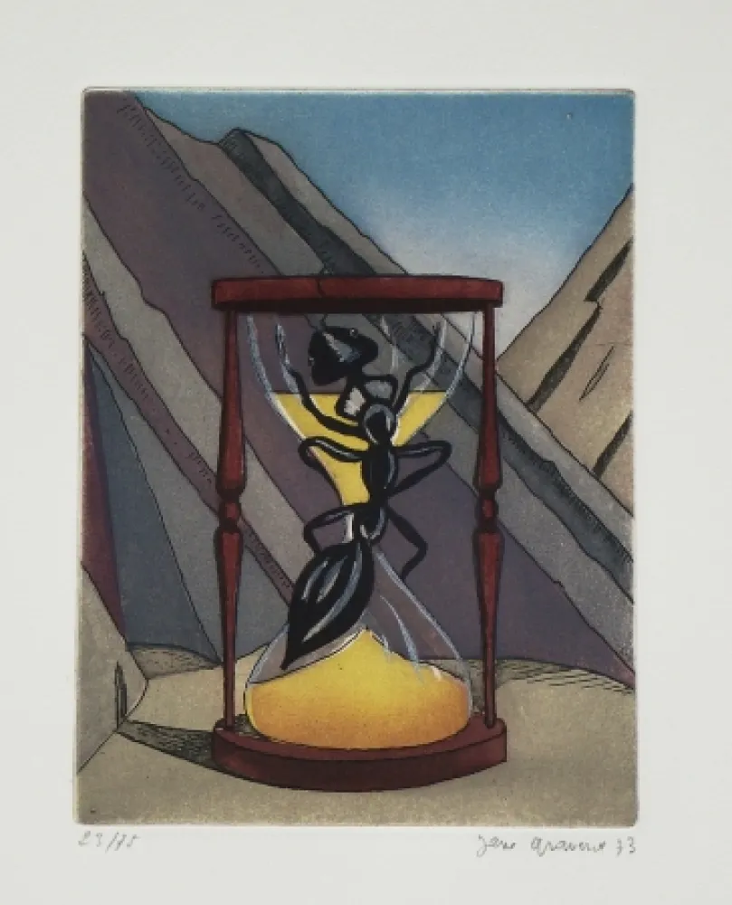 Radierung Und Aquatinta Graverol - Les divinités naturelles