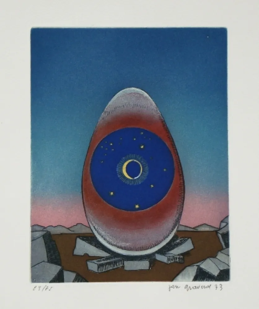 Radierung Und Aquatinta Graverol - Les divinités naturelles