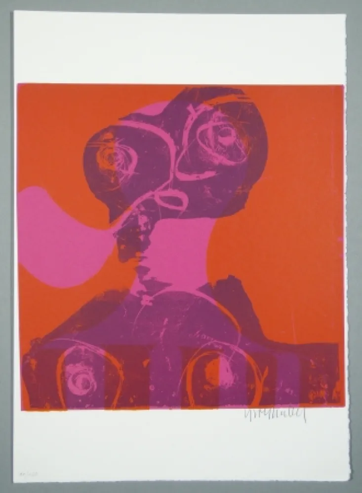 Holzschnitt Grieshaber - Myom