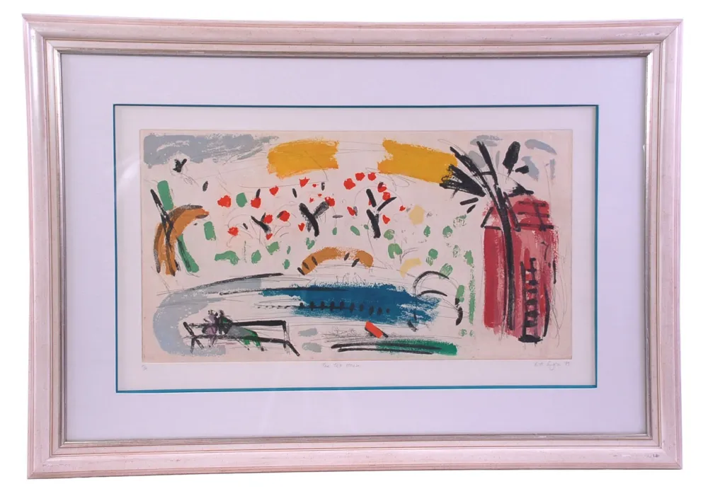 Radierung Grigor - The Tea House