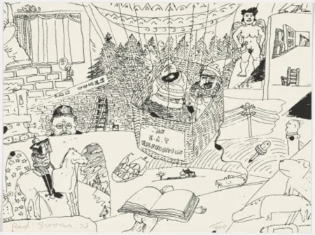 Siebdruck Grooms - Untitled from The New York Collection for Stockholm