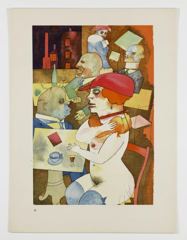 Illustriertes Buch Grosz - Ecce Homo