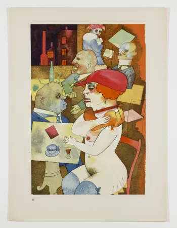 Illustriertes Buch Grosz - Ecce Homo