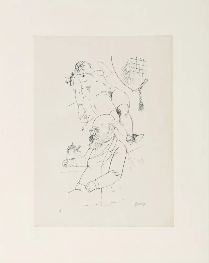 Lithographie Grosz - George Grosz (1893–1959) – Aus der Jugendzeit – Heliogravure on paper – 1922
