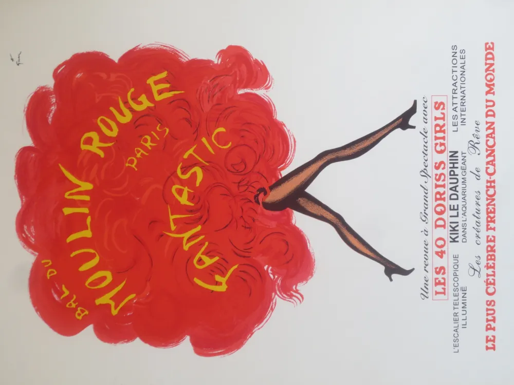 Lithographie Gruau - Fantastic