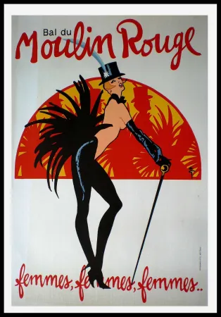 Plakat Gruau - FEMMES FEMMES FEMMES