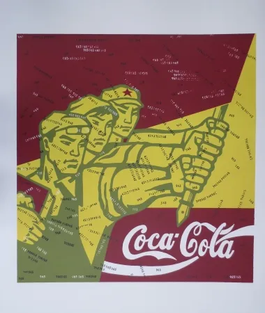 Lithographie Guangyi - Sans titre