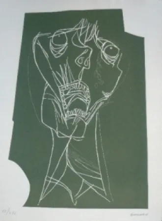 Stich Guayasamin - El grito 1 variante