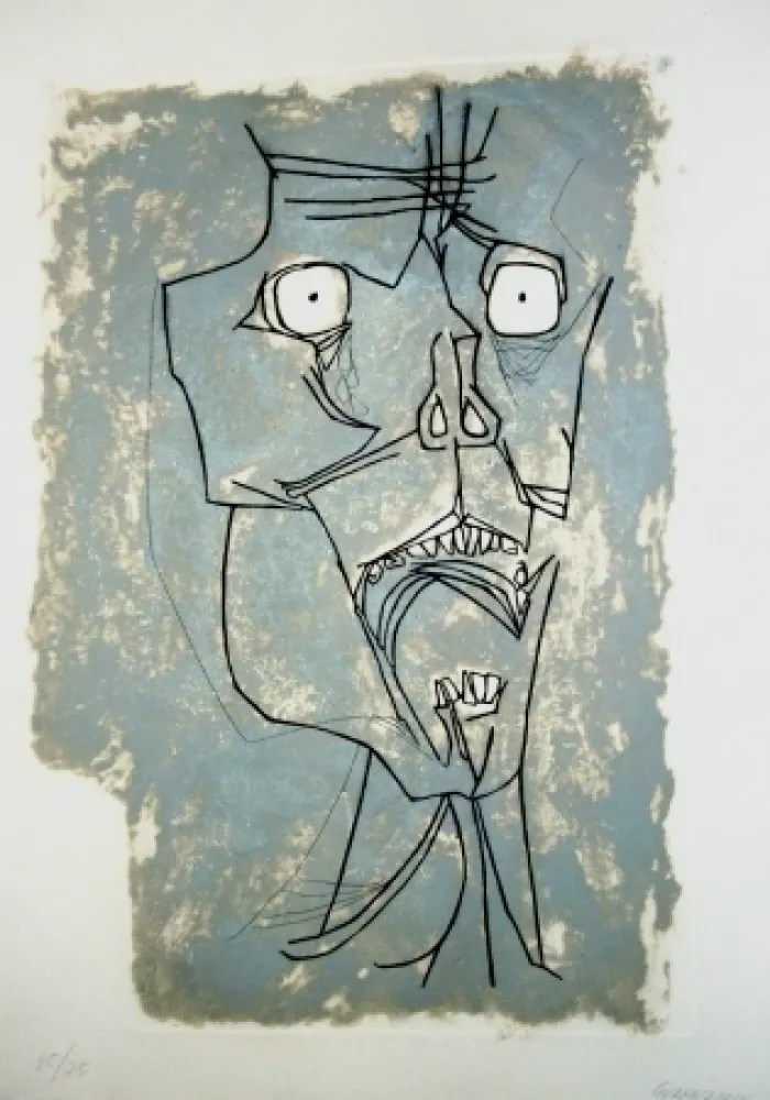 Stich Guayasamin - El grito 2