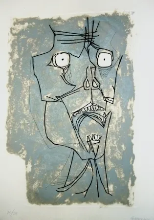 Stich Guayasamin - El grito 2