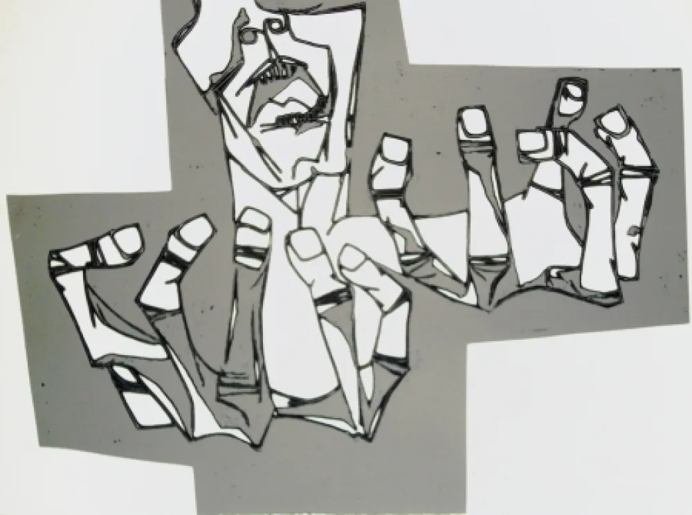 Stich Guayasamin - Las manos de la ira