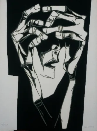 Stich Guayasamin - Las manos del terror variante