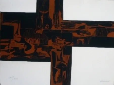 Stich Guayasamin - Lidice 2 variante