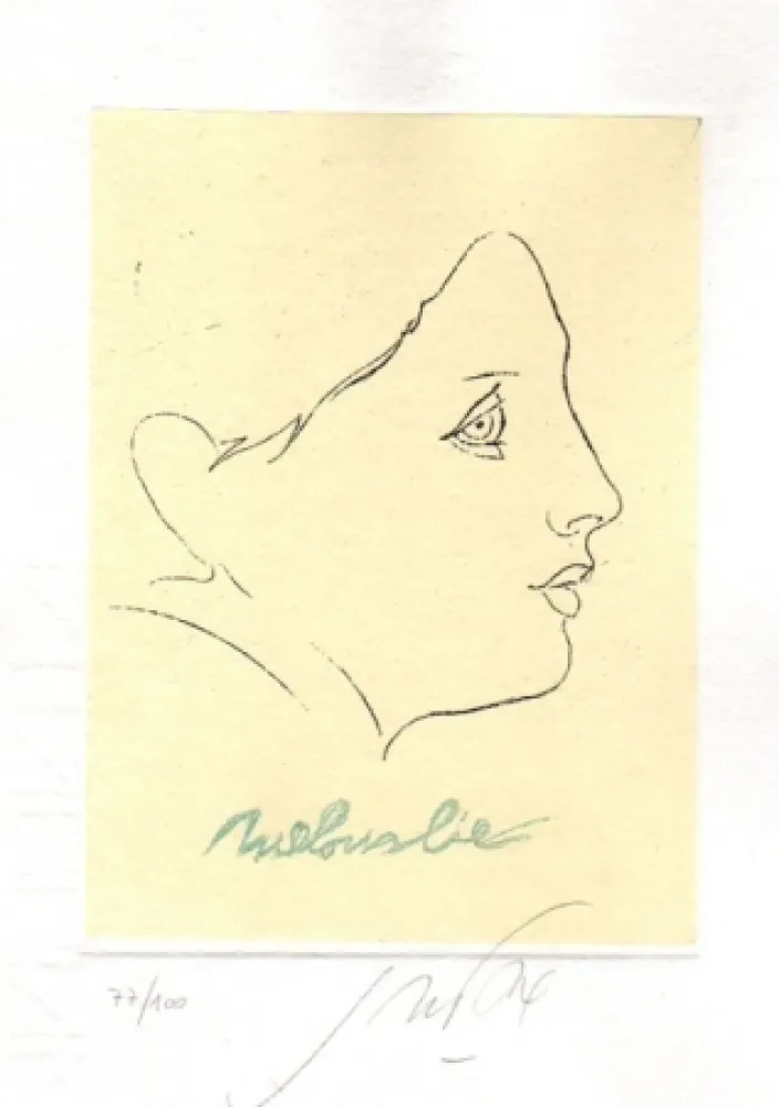 Illustriertes Buch Guccione - Il principio della malinconia