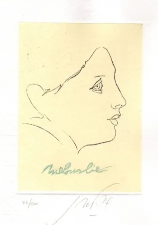 Illustriertes Buch Guccione - Il principio della malinconia