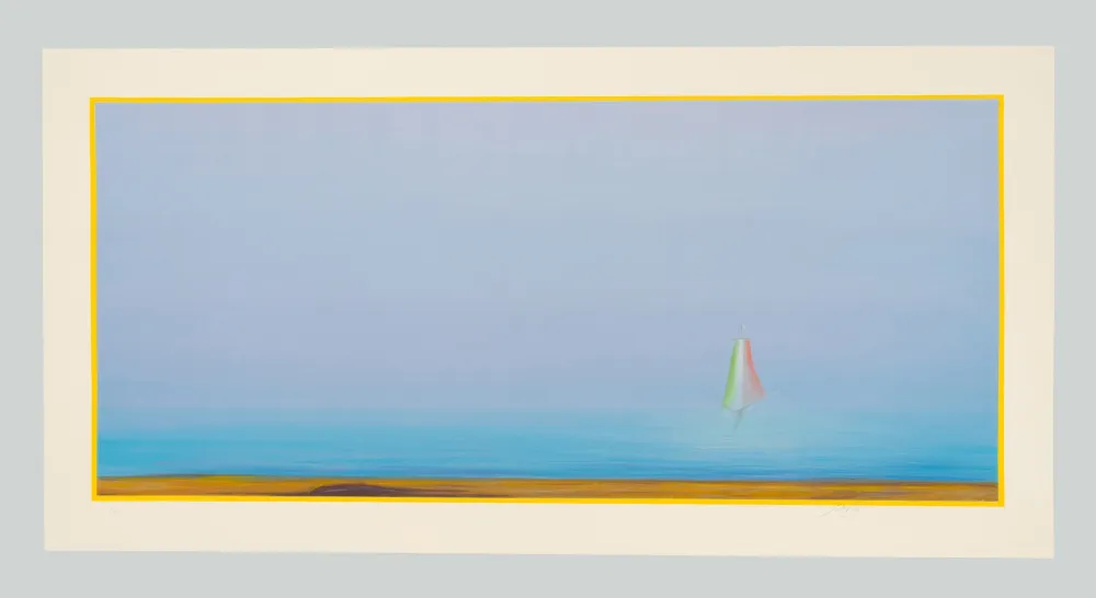 Radierung Und Aquatinta Guccione - Libera