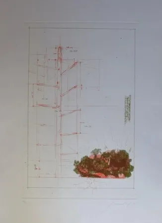 Radierung Und Aquatinta Guccione - Limite di proprietà